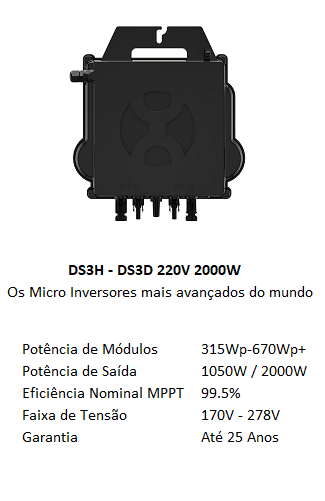 Comunicador ECU APsystems para monitoramento remoto